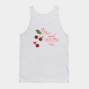 Sweet Valentine with Cherry Fruits Tank Top